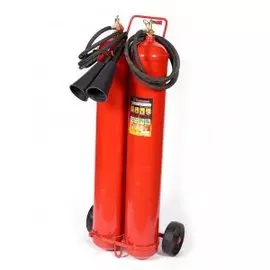 Огнетушитель ЯрПожИнвест ОУ-20 NEW углекислотный, передвижной, масса заряда 2х13,4кг