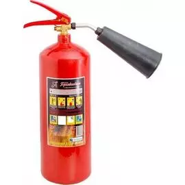 Огнетушитель ЯрПожИнвест ОУ-3 углекислотный, вместимость 3 л, с раструбом