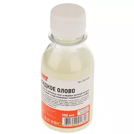 Олово Rexant 09-3495 жидкое (химическое лужение плат), 100 мл ,флакон