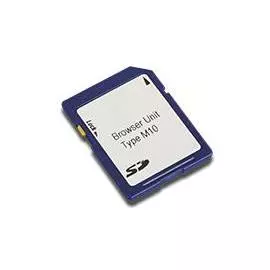 Опция Ricoh Browser Unit Type M10 417152 SD-карта с опцией веб-браузера, позволяющей открывать интернет-страницы с панели устройства.