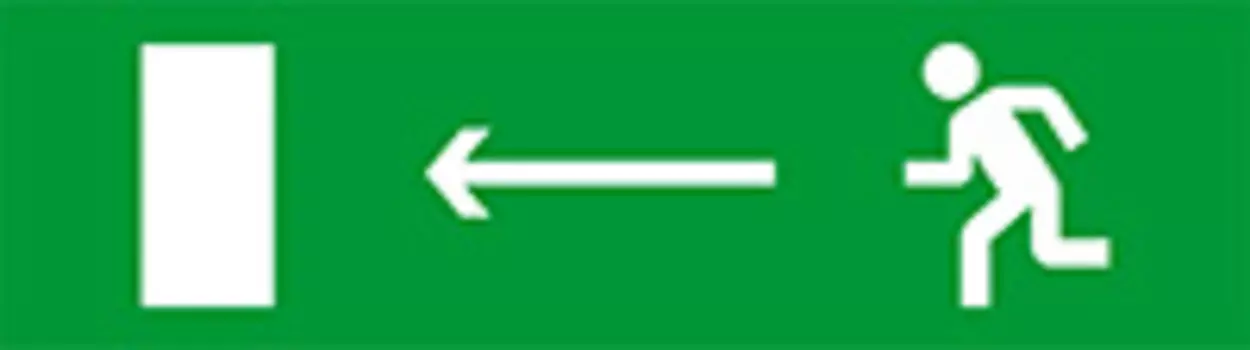 Оповещатель Бастион SKAT-24 ВЫХОД НАЛЕВО охранно-пожарный световой (табло)