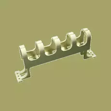 Органайзер Lanmaster LAN-WS110-ORG/L для 110-го кросса настенный, с ножками