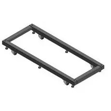 Основание Hyperline ORV-BSM-1000 для стоек ORV2 и ORV2A глубиной 1000 мм, для установки стойки на ножки и ролики (в комплекте 6 ножек и 2 ролика + 2 р