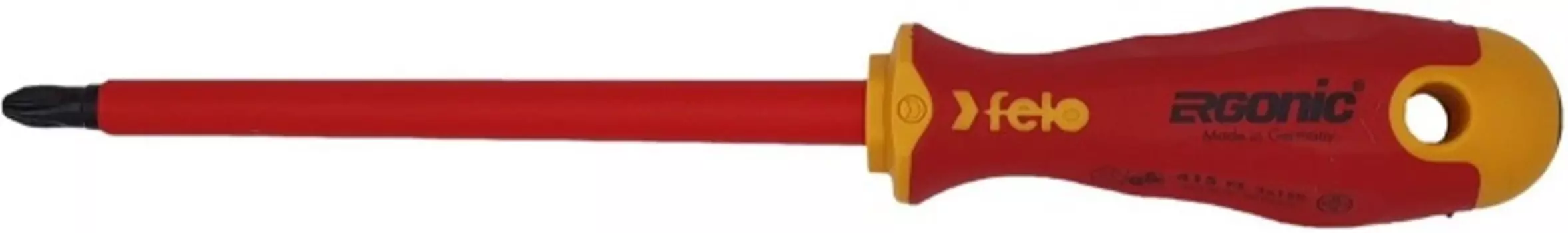 Отвертка диэлектрическая Felo 41530490 Ergonic крестовая PZ 3X150