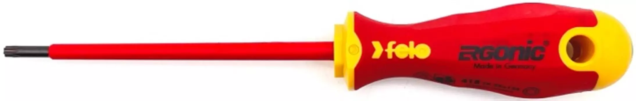 Отвертка диэлектрическая Felo 41825390 Ergonic TX25х125