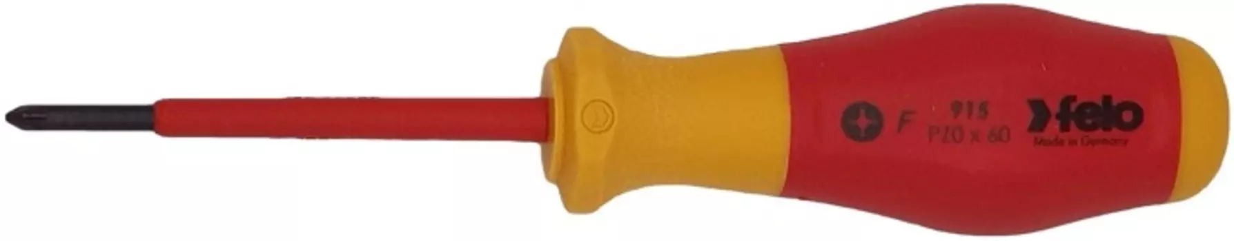 Отвертка диэлектрическая Felo 91500190 крестовая PZ0X60