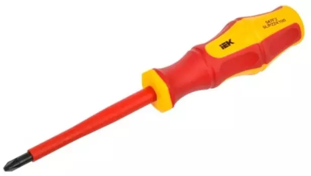 Отвертка диэлектрическая IEK ARMA2L 3 A2L3-SC30-K3-ZS-20-100 PZ/SL2х100 К3