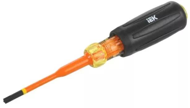 Отвертка диэлектрическая IEK ARMA2L 5 A2L5-SC31-T3-HS-10-080 SLIM PH/SL1х80 Т3
