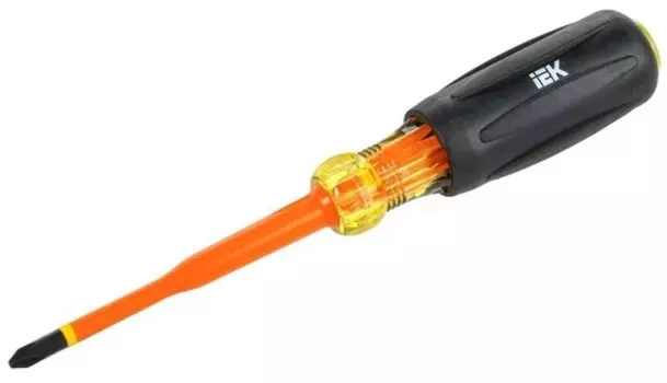 Отвертка диэлектрическая IEK ARMA2L 5 A2L5-SC31-T3-PH-20-100 SLIM PH2х100 Т3