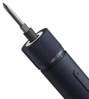 Отвертка HOTO HTE0001GL аккумуляторная с набором из 12 бит 3.6V Cordless Screwdriver, синий