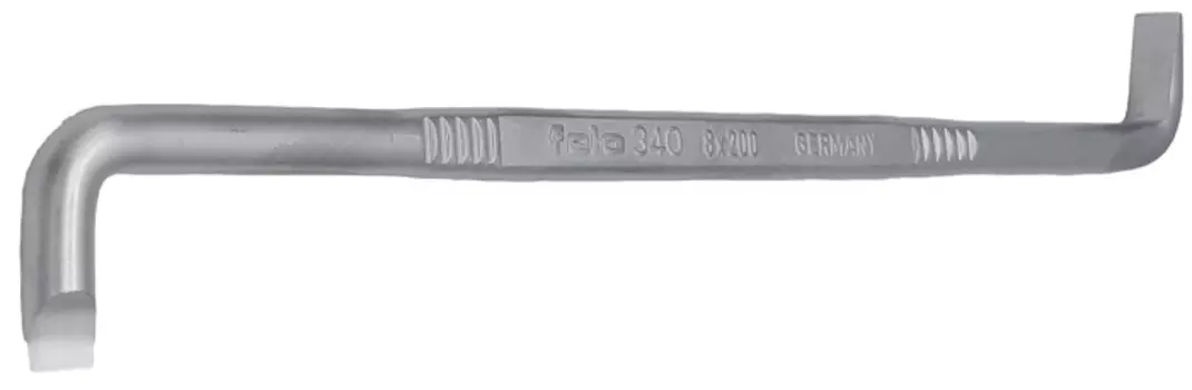 Отвертка шлицевая Felo 34008000 двусторонняя изогнутая Z-образная плоская 8,0х1,2х200