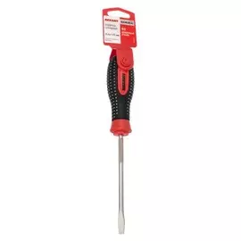 Отвертка шлицевая Rexant 12-4723-1 SL 6х125 мм, трехкомпонентная рукоятка, сталь S2