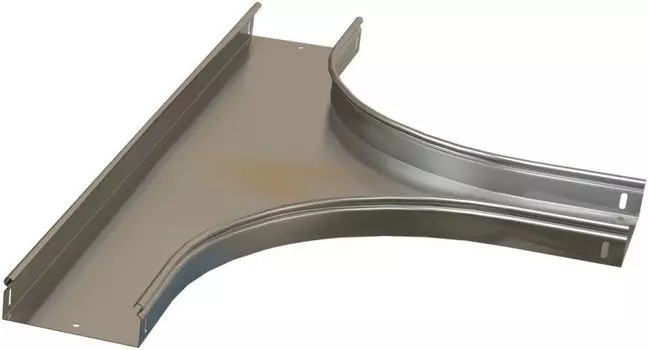 Ответвитель Hyperline RST-TTS-50-50-0,8-R100-SZ Т-образный горизонтальный плавный 50x50 R100-0,8 мм