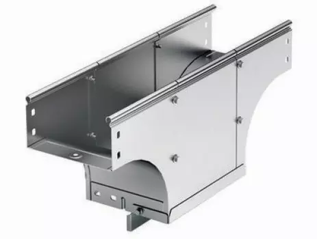 Ответвитель Т-образ., вертик. боковой DKC 37167KHDZ DKC 37167KHDZ осн. 500 мм, сталь, горячеоцинкованная, "S5 Combitech"