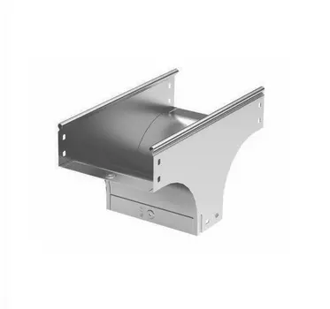 Ответвитель Т-образ., вертикальный DKC 37101KZL осн. 80 мм, сталь, цинк-ламель, "S5 Combitech"