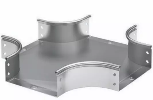 Ответвитель X-образ. DKC 36225KHDZ DKC 36225KHDZ осн. 400 мм, сталь, горячеоцинкованная, "S5 Combitech"