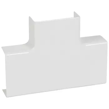 Отвод Т-образный Legrand 030209 - DLPlus - для мини-плинтусов 60х16 мм и 60х20 мм, белый