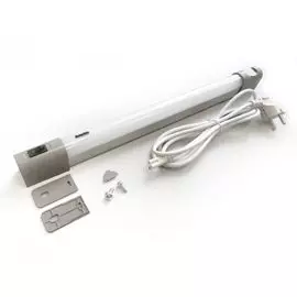 Панель Hyperline TL19-LED-10W-EU осветительная 19 дюймов, LED 10W, 110/¬220V, 19 дюймовое крепление+ магнитное крепление, 485х31х48мм, длина кабеля 2м