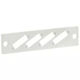 Панель ITK FOBX-P8-SCDX для 4-ех оптических адаптеров (SC-Duplex в 19" кросс)