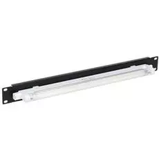 Панель ITK LE05-1U1 19" осветительная, 1U, с ручным вкл., черная