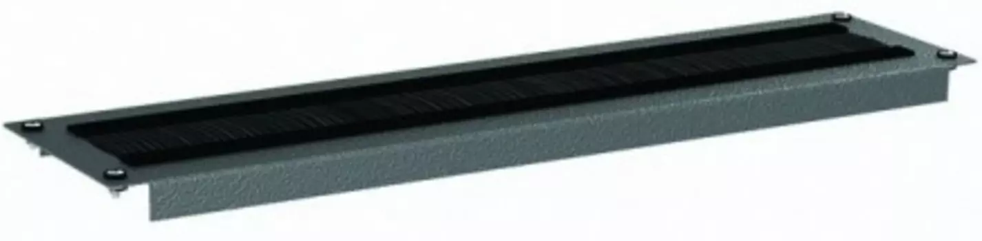 Панель крыши с щеточным вводом DKC R5FSIT800 для напольных 19" IT-корпусов ДКС серии CQE шириной 800мм, RAL7011, "RAM telecom"