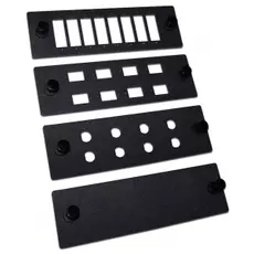 Панель Lanmaster LAN-APM-8DP адаптерная , на 8 дуплексных SC адаптеров, для кроссов LAN-FOBM