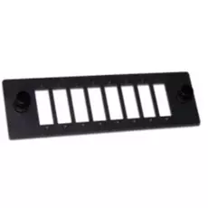 Панель Lanmaster LAN-APM-8FC Адаптерная на 8 симплексных FC адаптеров, для кроссов LAN-FOBM, черная