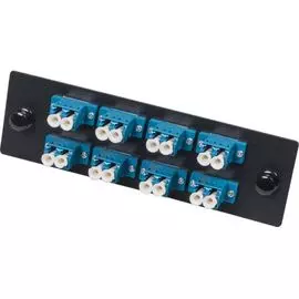 Панель Lanmaster LAN-APM-8x2LC/OM2 адаптерная для кроссов LAN-FOBM с 8 дуплексными адаптерами LC/OM2