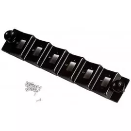 Панель Lanmaster LAN-FP10-6SC/A адаптерная на 6 SC/12 LC адаптеров с угловой установкой для кросса LAN-FOB10-1P