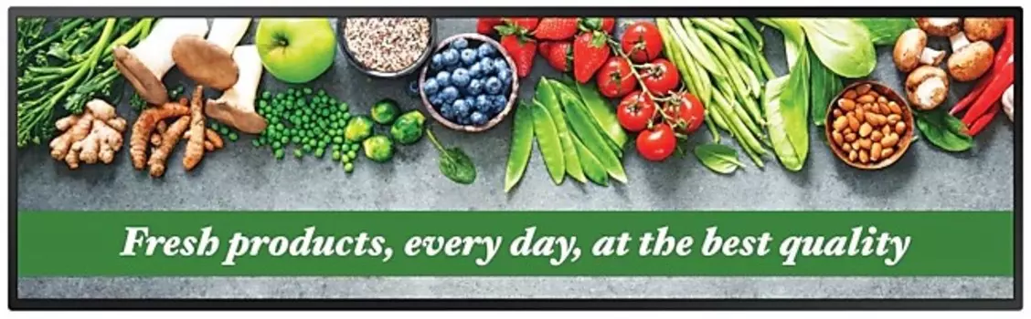 Панель LCD 37' Samsung SH37C 1920х540, 4000:1, 700кд/м2, Tizen 7.0