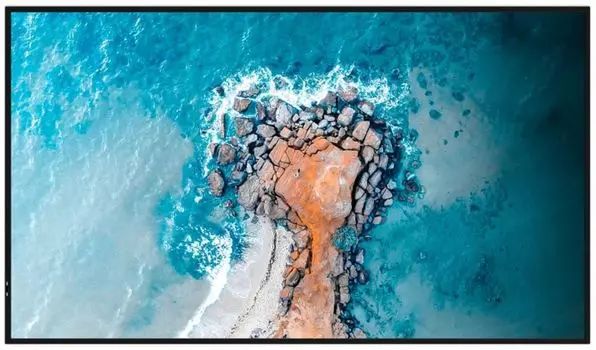 Панель LCD Hisense 100BM66D 100", черная, D-LED, VA, 8ms, 16:9, 5000:1, 500cd, 178/178, 3840x2160, DP, HDMI, USB, Android 9.0