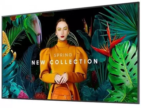 Панель LED 65" Samsung QB65C LH65QBCEBGCXCI 3840x2160, 16:9, VA, 4000:1, 350cd, 8ms, 178гр/178гр, DVI HDMI M/M DP RCA USB, черный