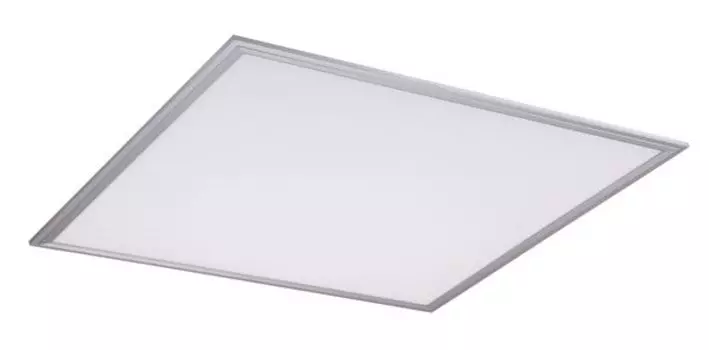 Панель LED светодиодная EKF LPS-4008-L-36-6500 тонкая (ДВО) ЛУО-4008-L 36Вт 6500К IP40 серебро без драйвера 595х595 Basic