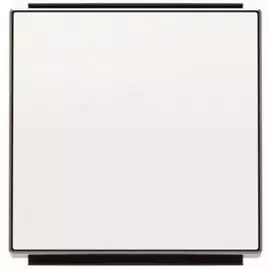 Панель лицевая ABB 2CLA850100A1101 для 1-клавишных выключателей/переключателей/кнопок, альпийский бе