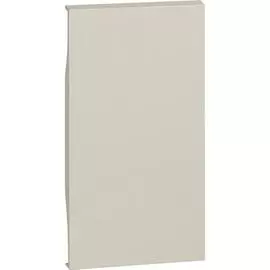 Панель лицевая BTicino KM00M2 LIVING NOW для заглушек, 2 модуля, цвет песочный