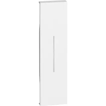 Панель лицевая BTicino KW01 LIVING NOW для выключателей и переключателей, 1 модуль, цвет белый