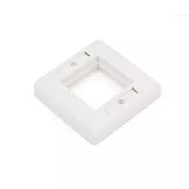 Панель лицевая Hyperline FP-M45-2-WH 80х80мм для модулей 45x45 (аналогов Mosaic)