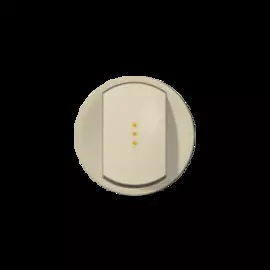 Панель лицевая Legrand 066210 Celiane - для выключателя/переключателя 067001/02/31/32 с подсветкой,