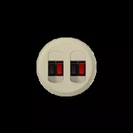 Панель лицевая Legrand 066241 Celiane - для двойной акустической розетки 2х067311, слоновая кость