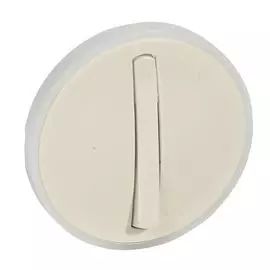 Панель лицевая Legrand 066277 Celiane - для контурной подсветки механизмов 067001/02/31/32 с тонкой клавишей, слоновая кость