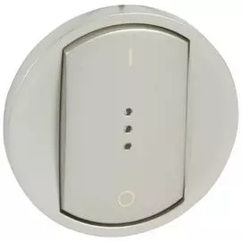 Панель лицевая Legrand 068323 Celiane - для выключателя 067020 с подсветкой или индикацией, титан