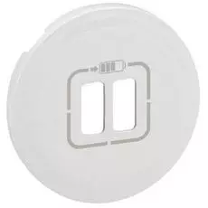 Панель лицевая Legrand 68256 Celiane для розетки USB на 2 порта