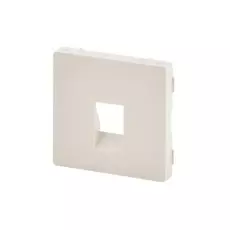 Панель лицевая Legrand 755361 LIFE для аудиорозетки с пружинными зажимами одиночной Слоновая кость