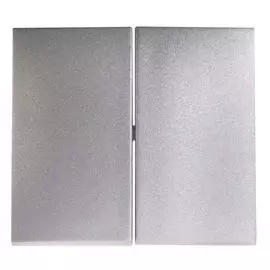 Панель лицевая Legrand 770252 Valena CLASSIC - для двойной нагрузки, алюминий