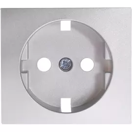 Панель лицевая Legrand 770253 Valena CLASSIC - для розетки 2К+З, немецкий стандарт, алюминий