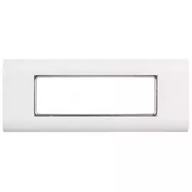 Панель лицевая NikoMax NMC-PL3PM-WT Настенная лицевая панель NIKOMAX под 3 вставки типа Mosaic 45х45 мм, с подрамником, белая