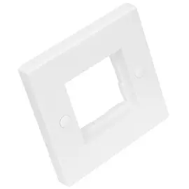 Панель лицевая NikoMax NMC-PL86X86F настенная 86х86мм для вставок формата Mosaic 45х45мм, белая