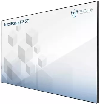 Панель NexTouch NextPanel DS 55 PDSCV1NNT55 55", 4К (38402160), 16:9, 60 Гц, 400 кд/м2, 5000:1, 1,07 млрд цветов, защитное стекло (закаленное, антибл