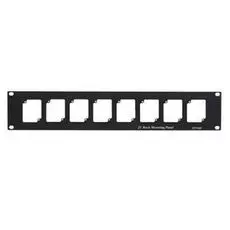 Панель SC&T TPN008 монтажная для установки в стойку 19'' до 8-ми устройств SC&T: TTA111HDT, TTA111HDR, CD102HD, CA101HD. 2U.
