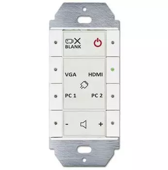 Панель управления BIAMP Impera Echo 8USW 912.1885.900/911.1885.900 кнопочная 8-button control pad, US, white